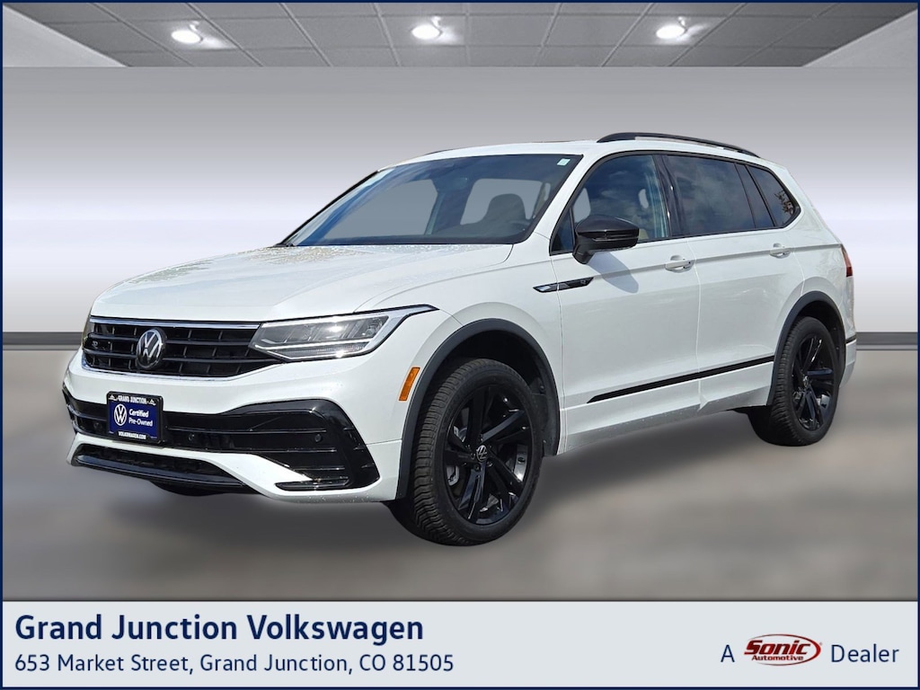 Certified 2024 Volkswagen Tiguan 2.0T SE R-Line Black SUV