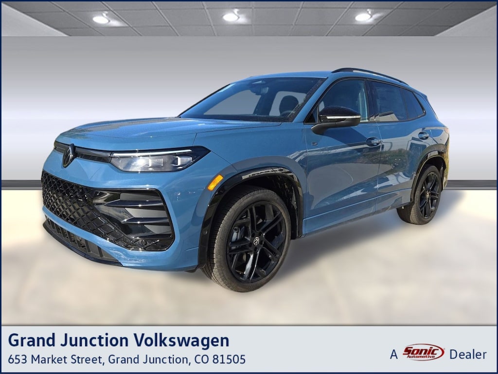 New 2025 Volkswagen Tiguan 2.0T SE R-Line Black SUV