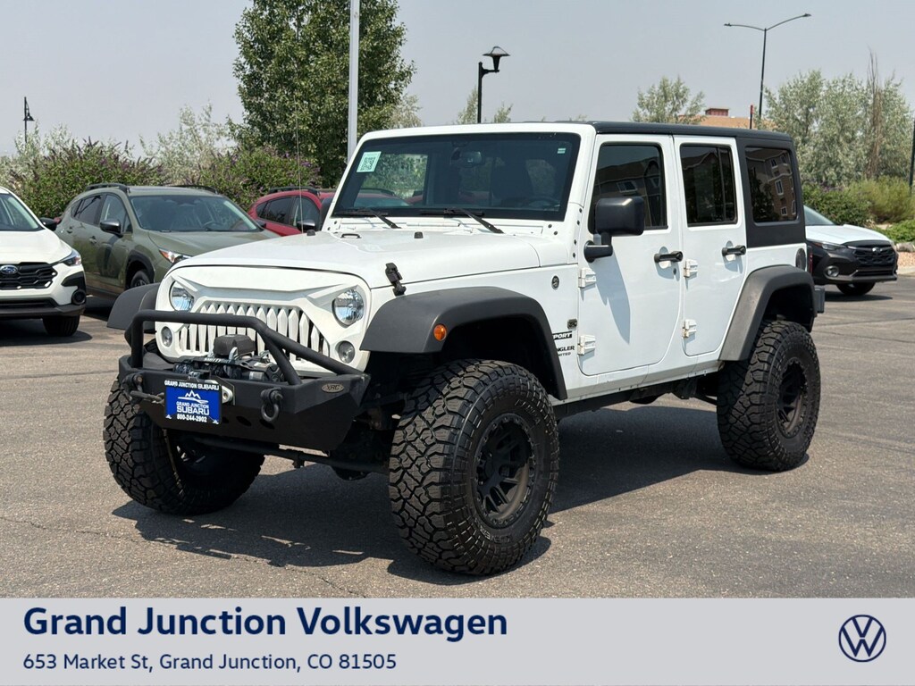 Used 2016 Jeep Wrangler JK Unlimited Sport 4X4 SUV