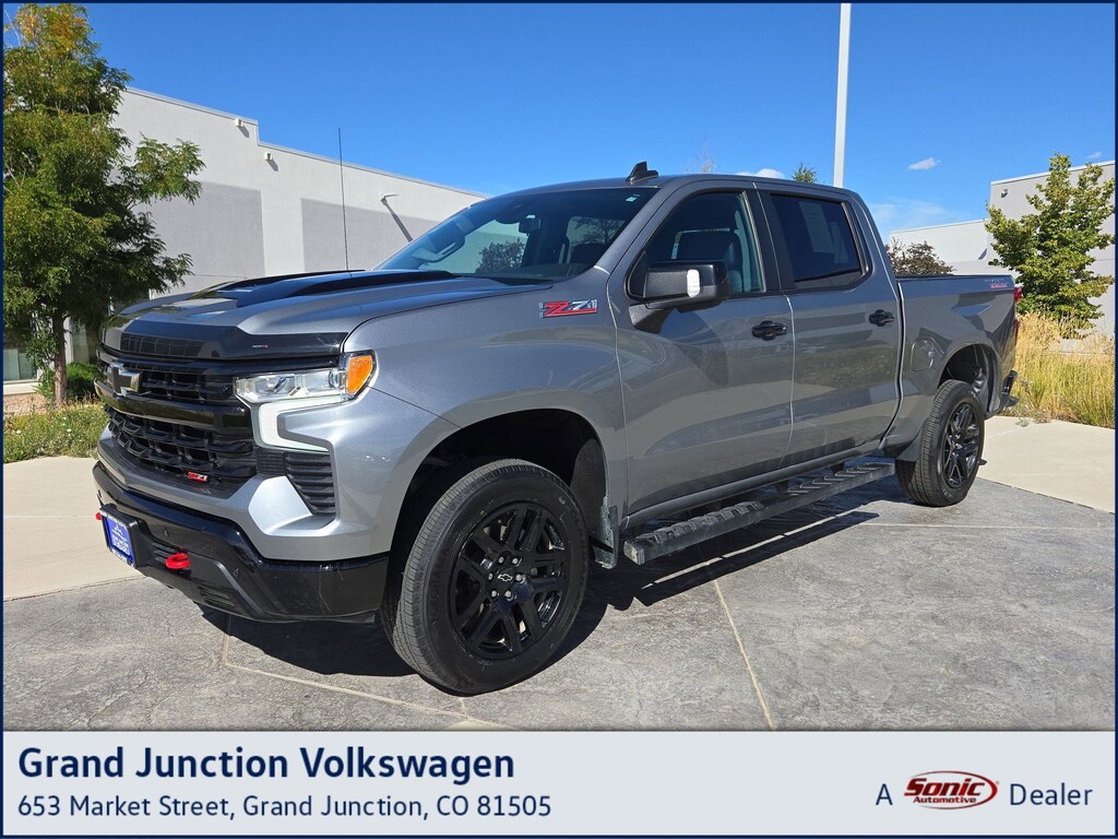 Used 2024 Chevrolet Silverado 1500 LT Trail Boss Truck Crew Cab
