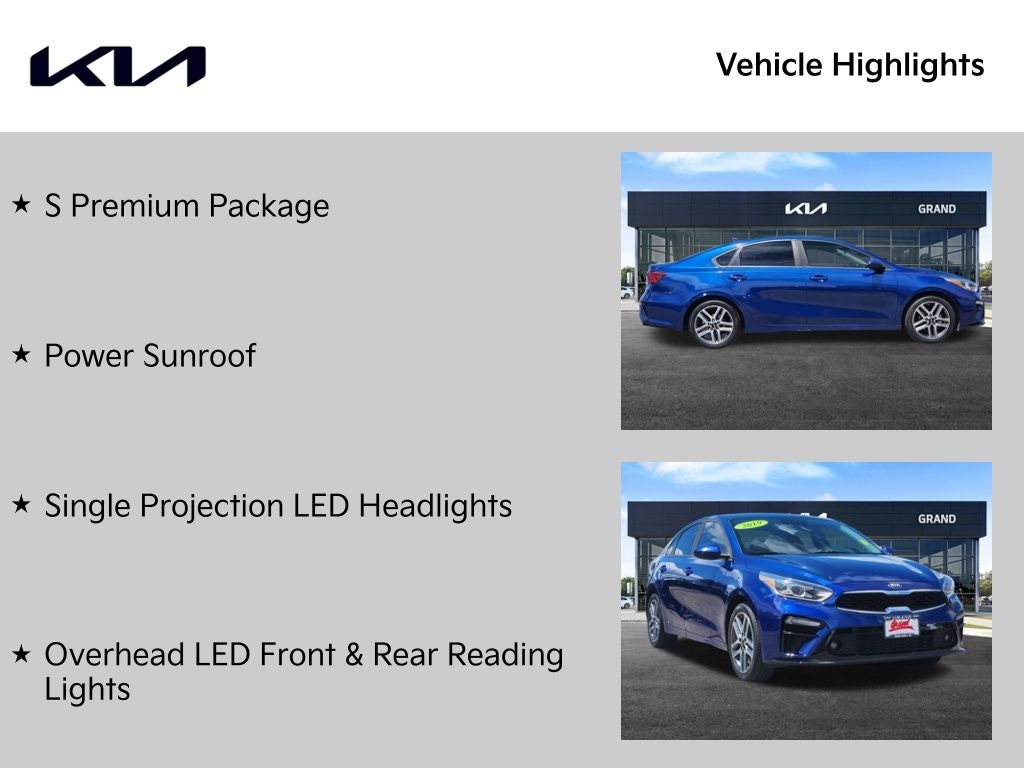 Certified 2019 Kia Forte S Sedan