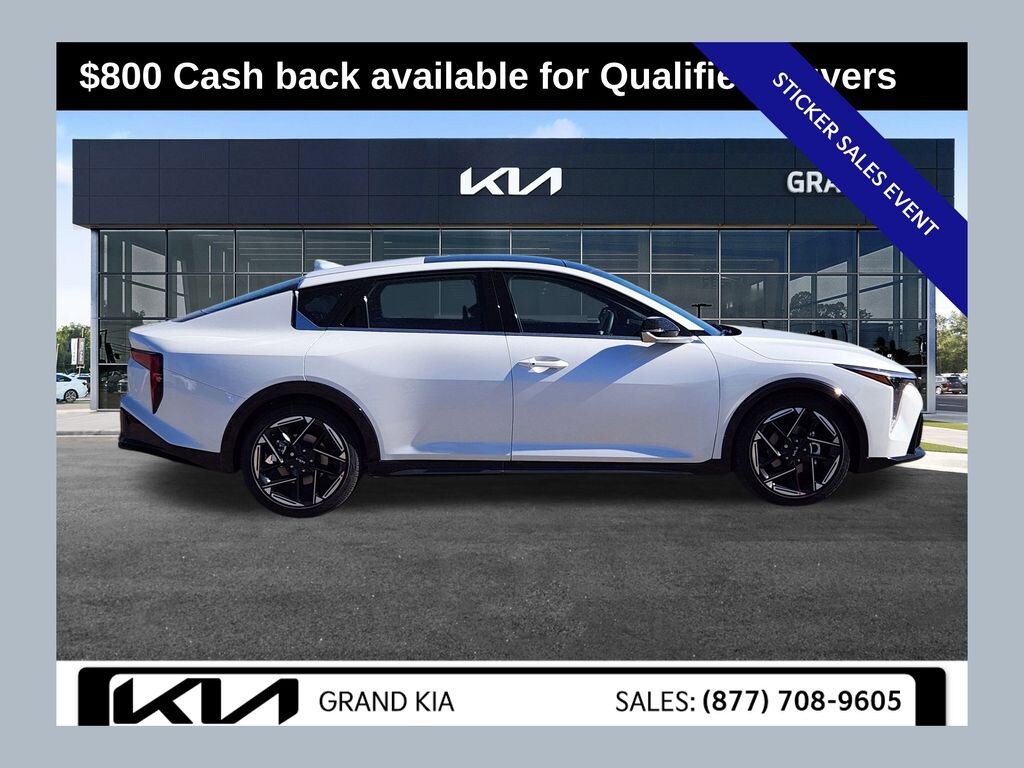New 2025 Kia K4 GT-Line Sedan
