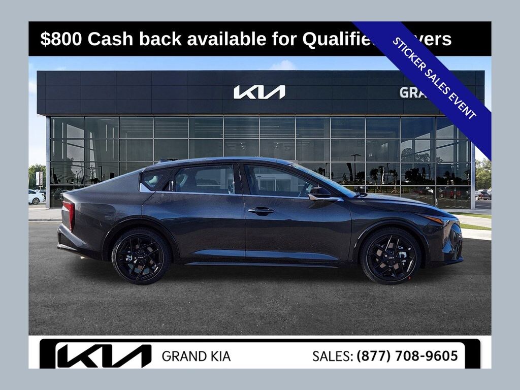 New 2025 Kia K4 GT-Line Turbo Sedan