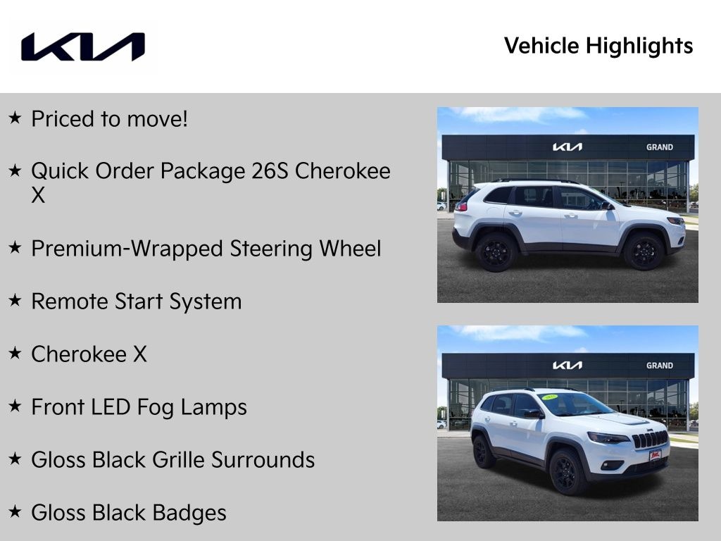 Certified 2022 Jeep Cherokee X SUV