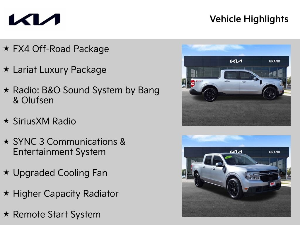 Certified 2022 Ford Maverick Lariat Truck