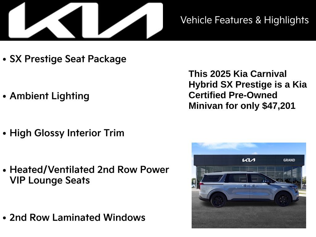 2025 Kia Carnival SX Prestige - Photo 6