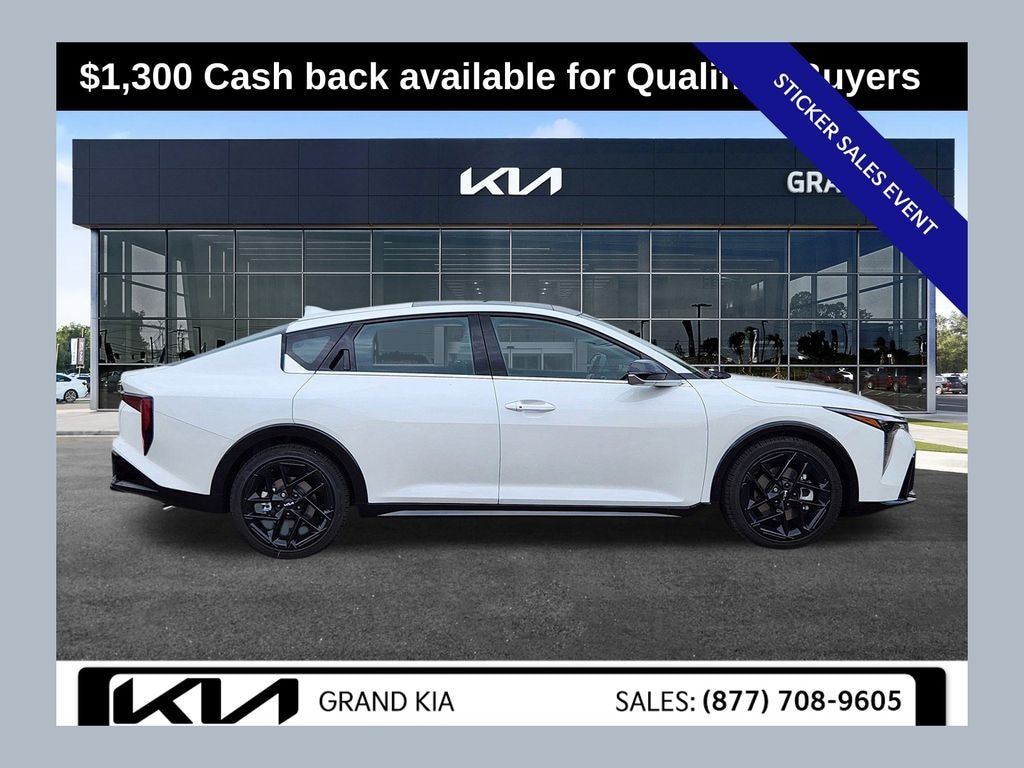 New 2025 Kia K4 GT-Line Turbo Sedan