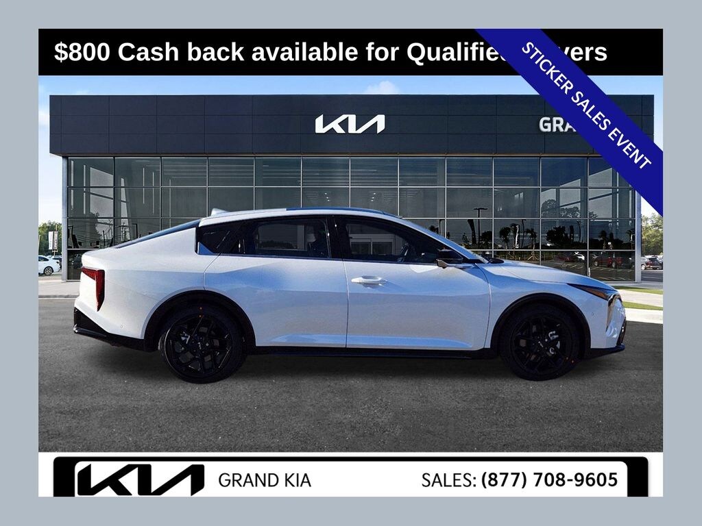 New 2025 Kia K4 GT-Line Turbo Sedan