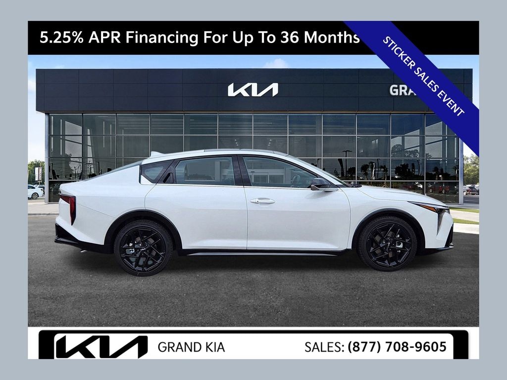 New 2025 Kia K4 GT-Line Turbo Sedan