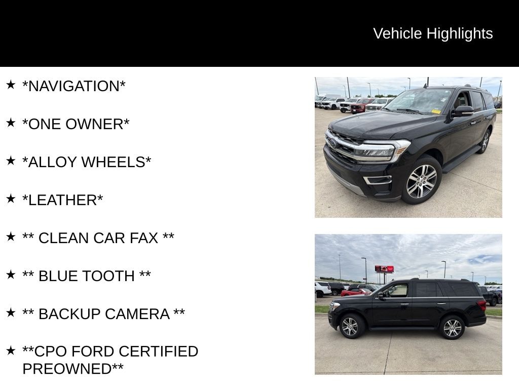 Certified 2024 Ford Expedition Limited SUV