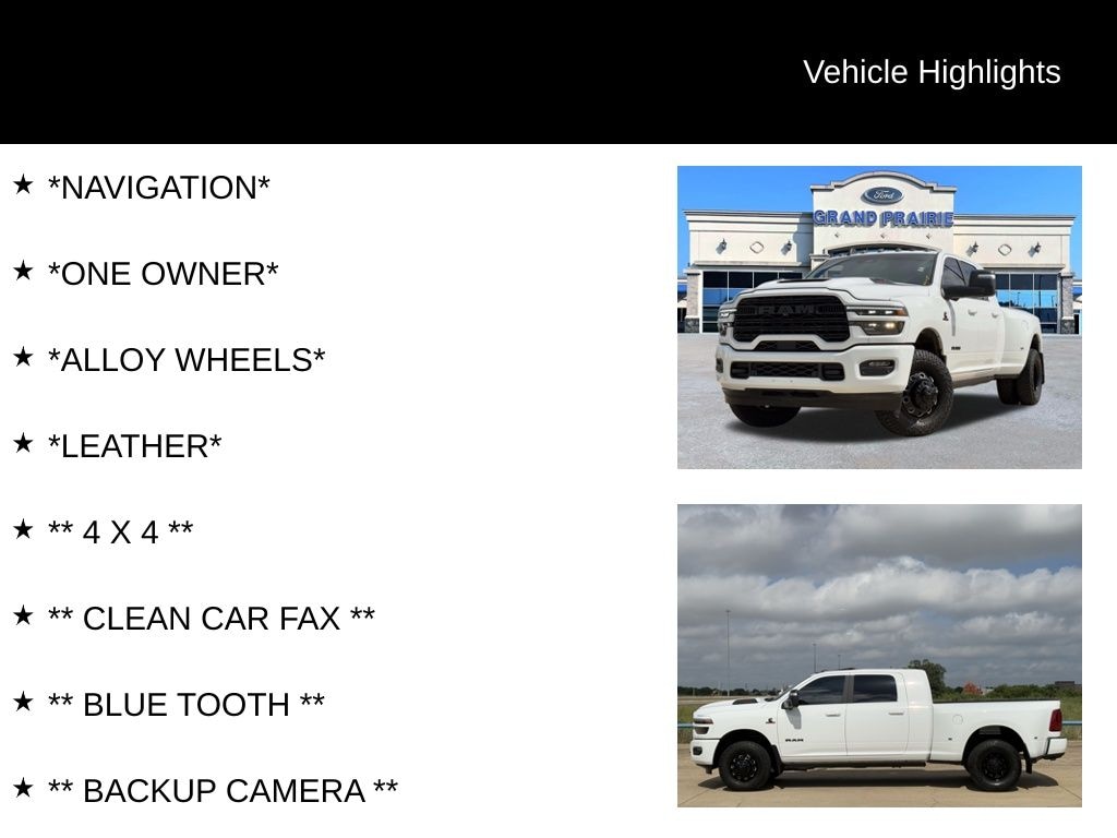Used 2025 Ram 3500 Laramie Truck Mega Cab