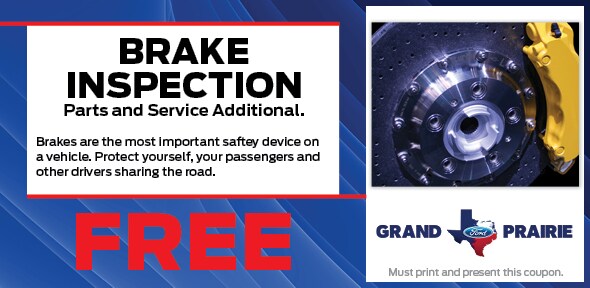 Does Midas Do Free Brake Inspections Free Brake Inspection Coupon | Ford Car Service Maintenance | Grand