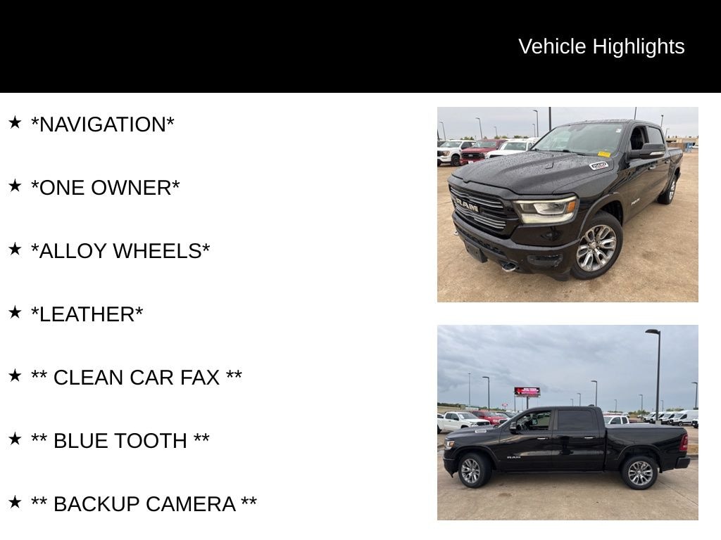 Used 2022 Ram 1500 Laramie Truck Crew Cab