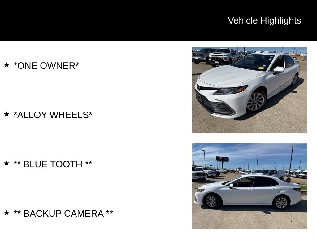 Used 2023 Toyota Camry LE Sedan