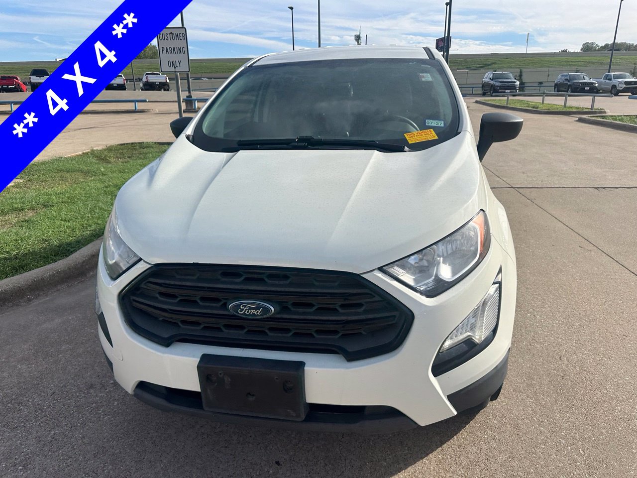 Used 2022 Ford EcoSport S with VIN MAJ6S3FL1NC466989 for sale in Grand Prairie, TX
