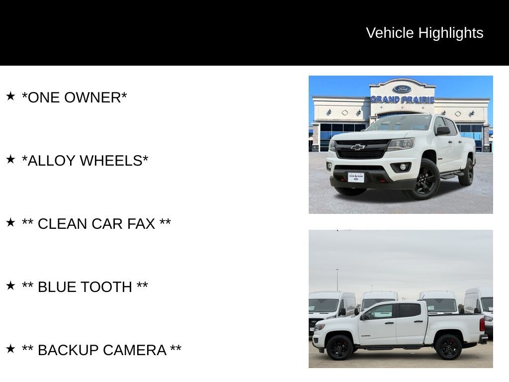 Used 2019 Chevrolet Colorado LT Truck Crew Cab