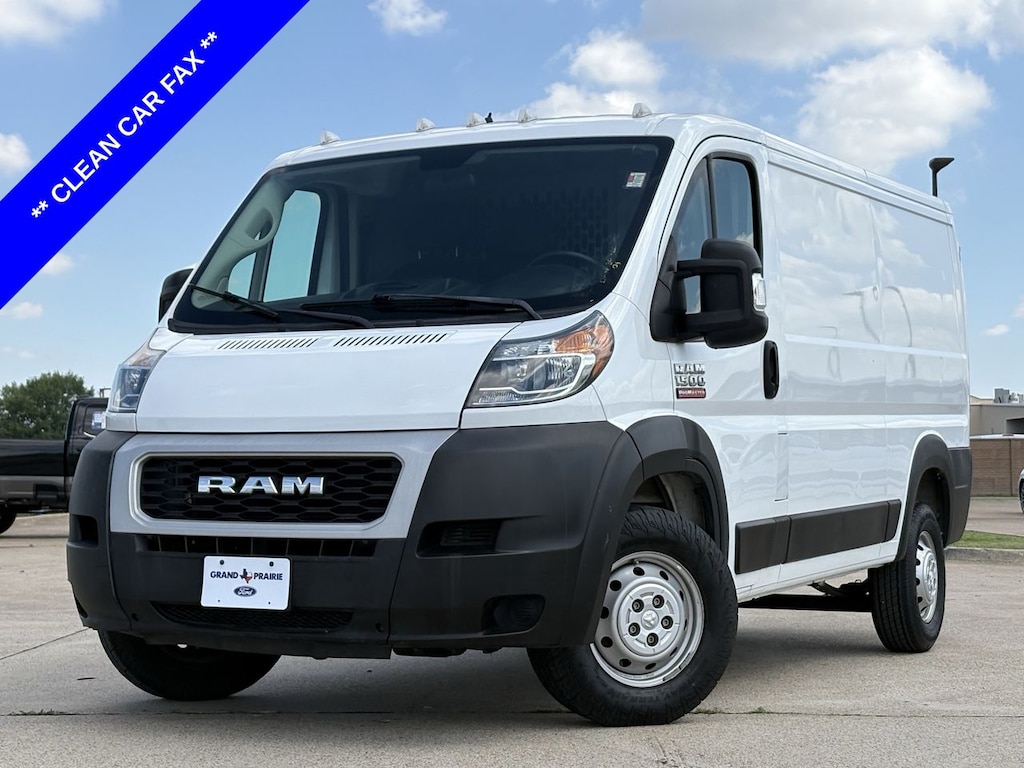 Used 2021 Ram ProMaster 1500 Low Roof Van Cargo Van