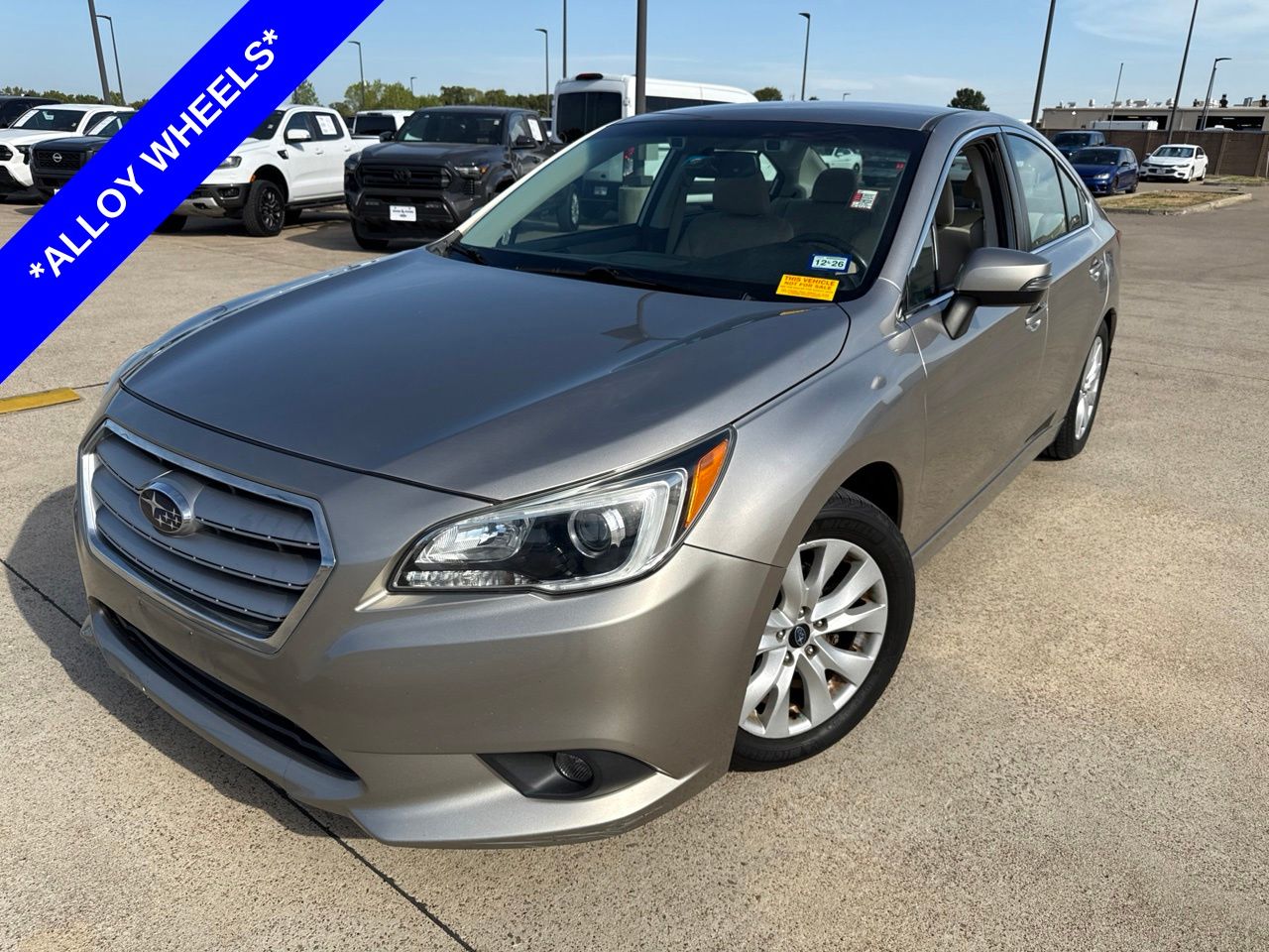 Tungsten 2015 Subaru Legacy Sedan All-Wheel Drive Continuously Variable Transmission