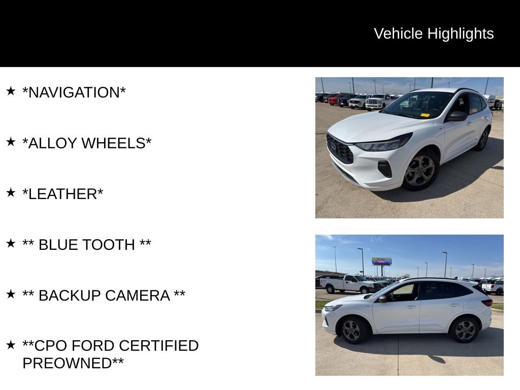 Certified 2023 Ford Escape ST-Line SUV