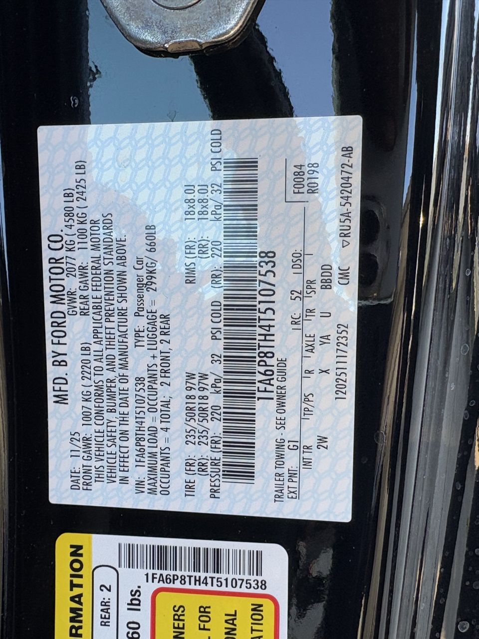 2026 Ford Mustang EcoBoost Fastback - Photo 27