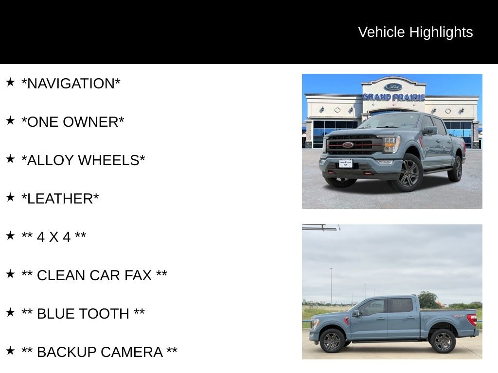 Certified 2023 Ford F-150 Lariat Truck SuperCrew Cab