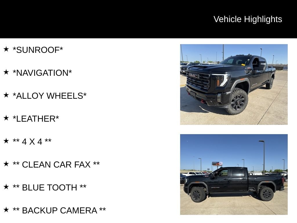Used 2024 GMC Sierra 2500 HD AT4 Truck Crew Cab