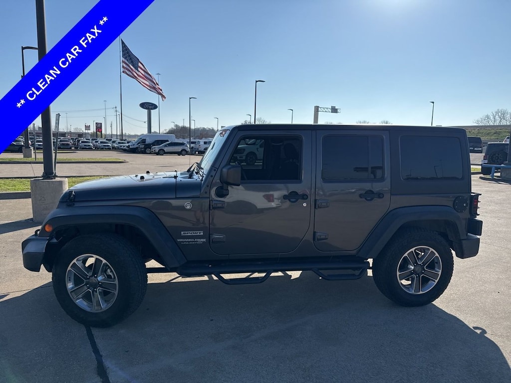 Used 2018 Jeep Wrangler JK Unlimited Sport SUV
