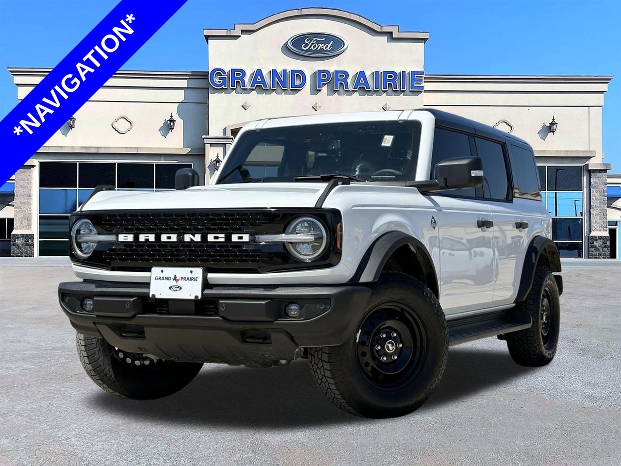 Oxford White 2025 Ford Bronco SUV / Crossover Four-Wheel Drive Automatic