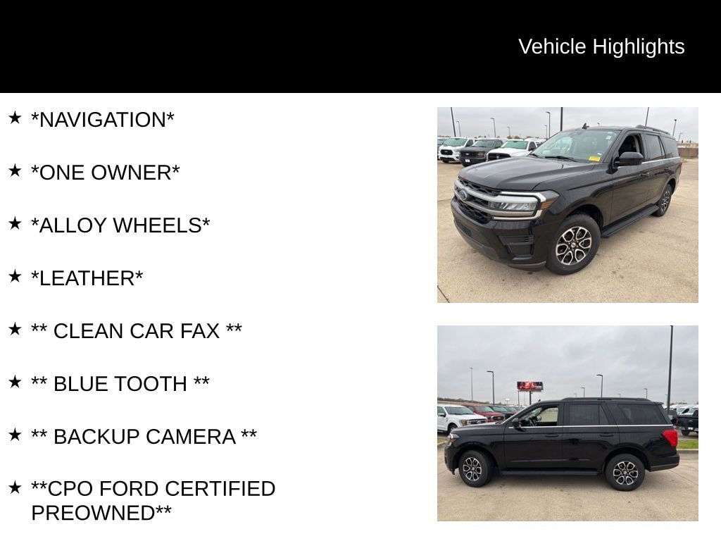 Certified 2024 Ford Expedition XLT SUV