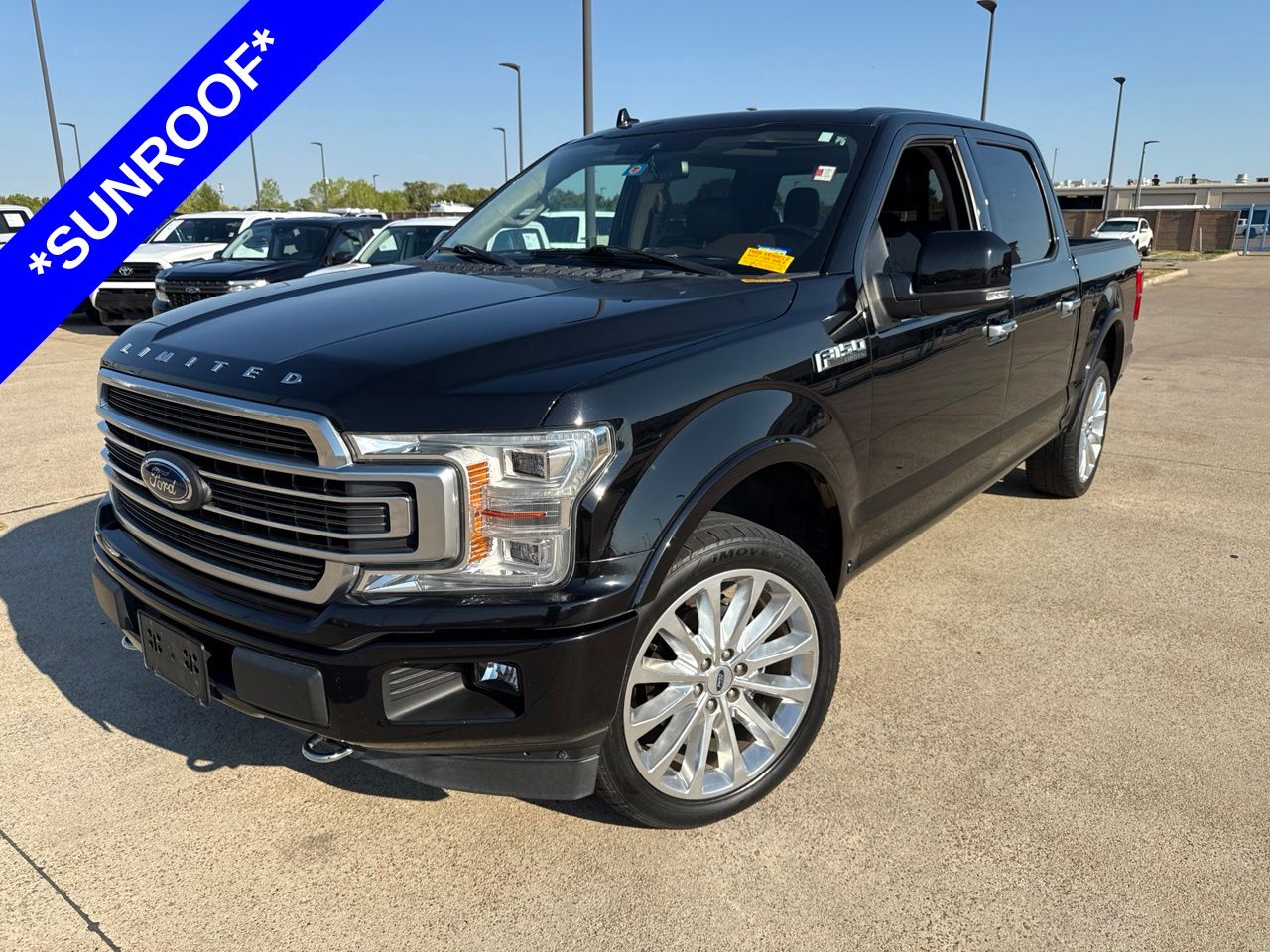 Agate Black 2020 Ford F-150 Pickup Truck Four-Wheel Drive Automatic