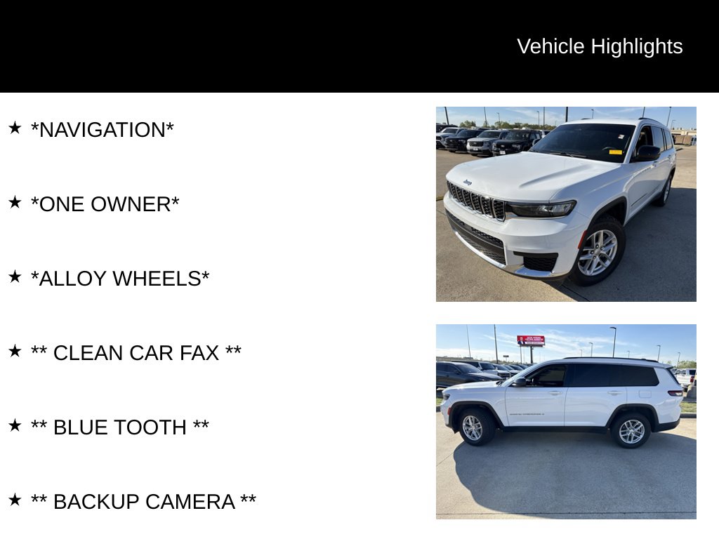 Used 2023 Jeep Grand Cherokee L Laredo SUV