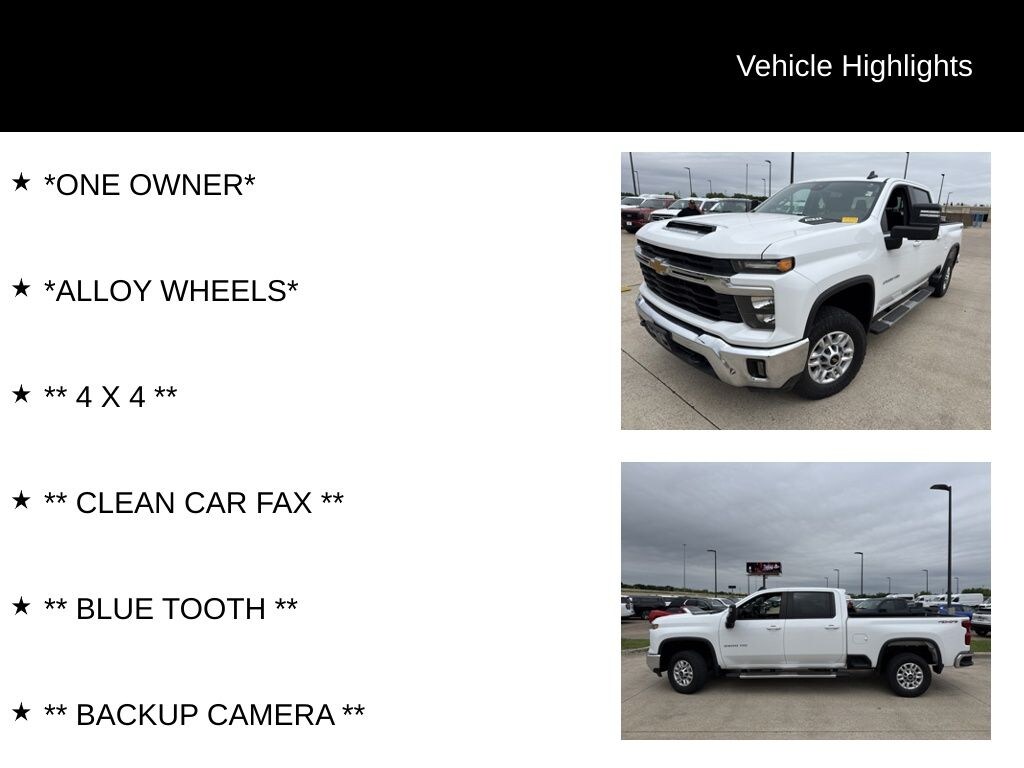 Used 2024 Chevrolet Silverado 2500 HD LT Truck Crew Cab