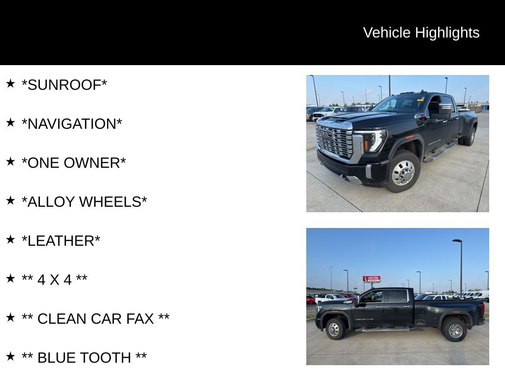 Used 2025 GMC Sierra 3500 HD Denali Truck Crew Cab