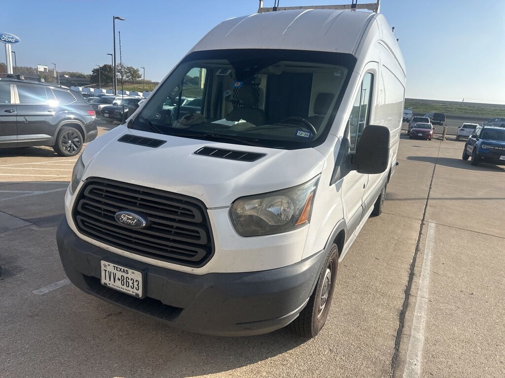 Used 2017 Ford Transit-250 Base Van High Roof Extended-Length Cargo Van