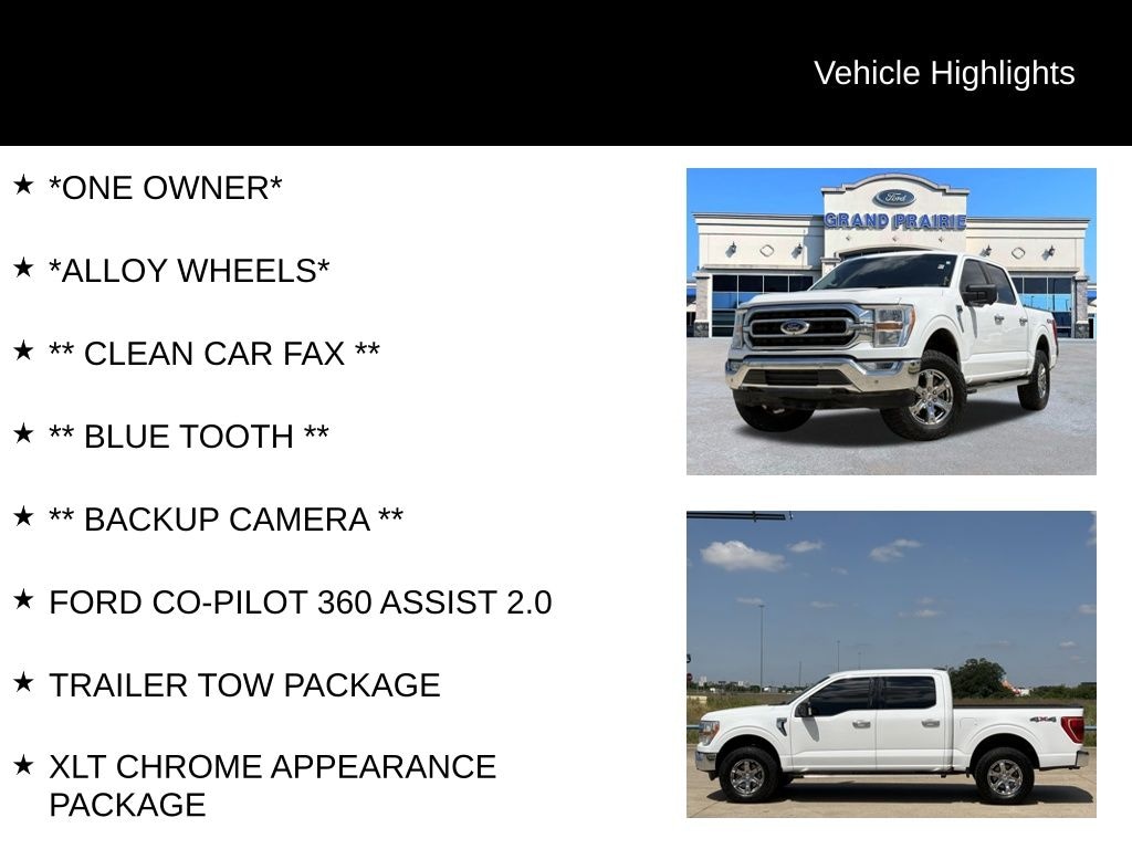 Used 2023 Ford F-150 XLT Truck SuperCrew Cab