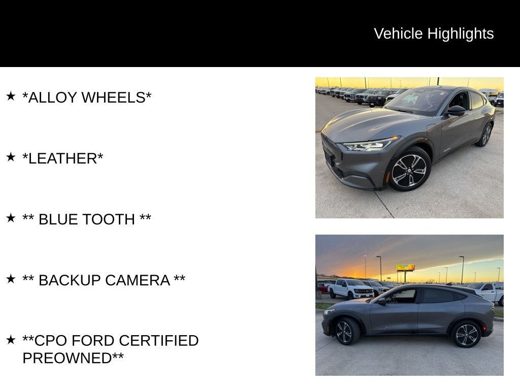 Certified 2023 Ford Mustang Mach-E Premium SUV