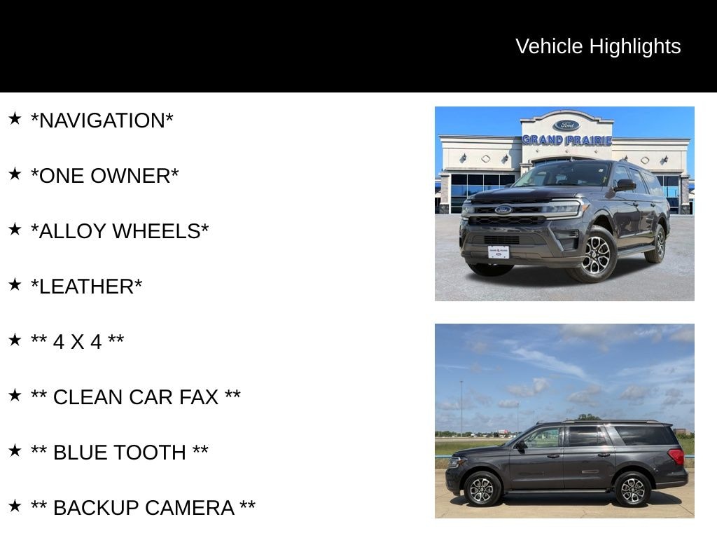 Certified 2024 Ford Expedition Max XLT SUV