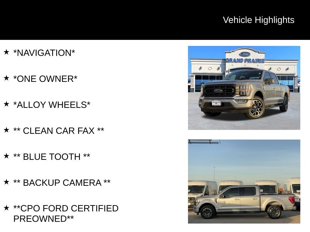 Certified 2023 Ford F-150 XLT Truck SuperCrew Cab