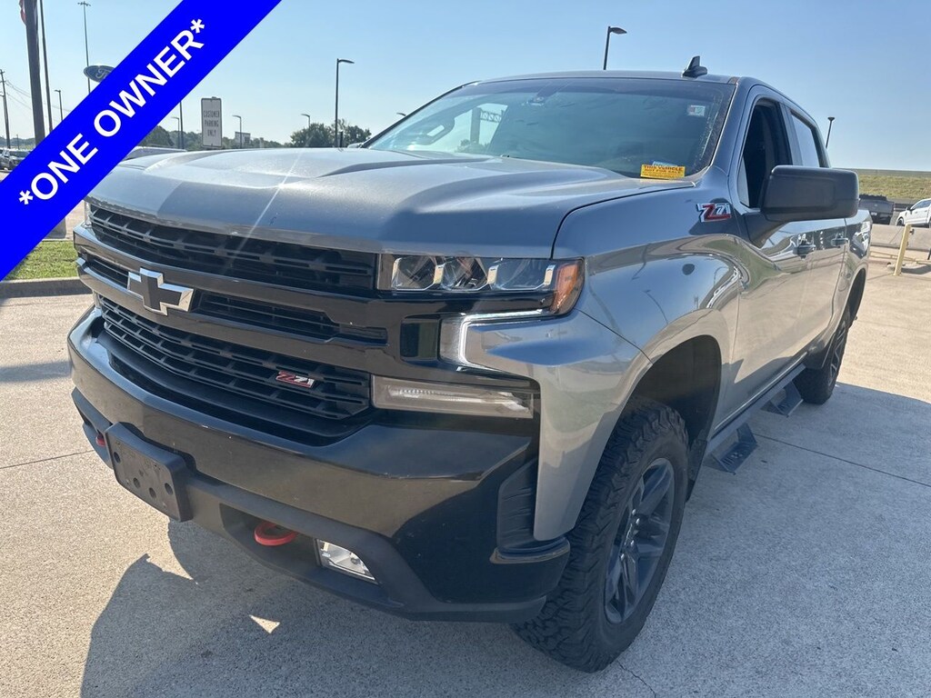 Used 2021 Chevrolet Silverado 1500 LT Trail Boss Truck Crew Cab