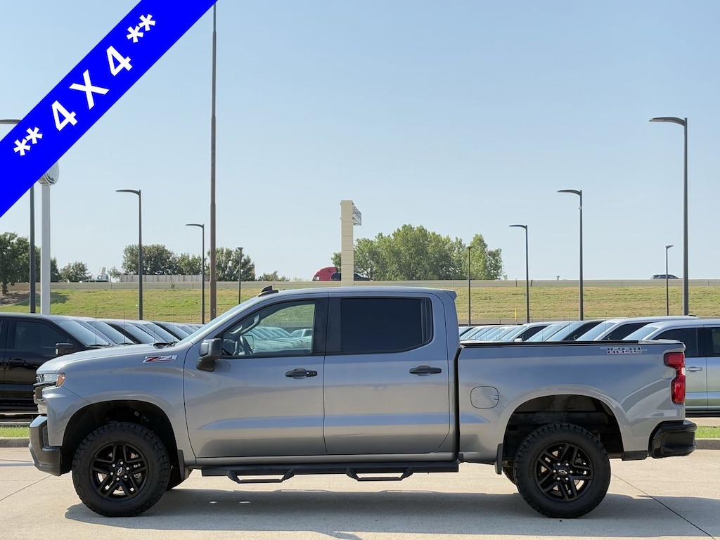 Used 2021 Chevrolet Silverado 1500 LT Trail Boss Truck Crew Cab