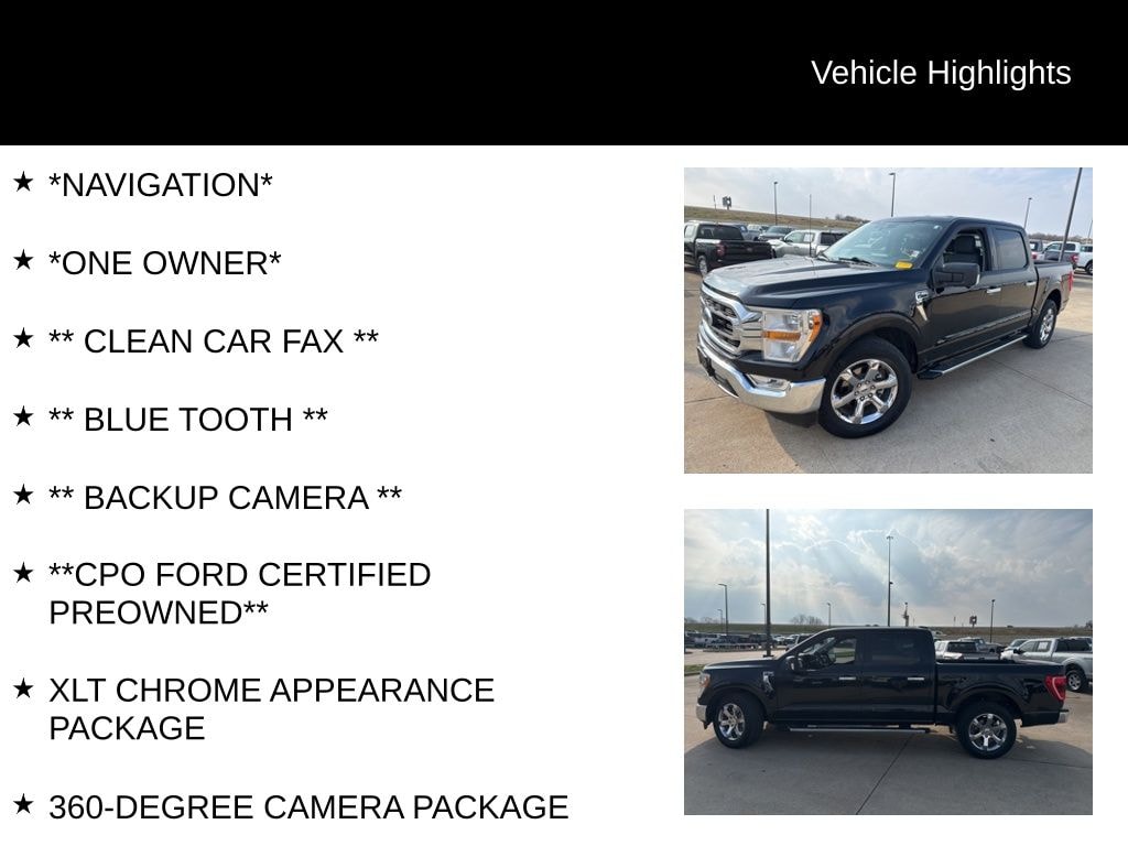 Certified 2023 Ford F-150 XLT Truck SuperCrew Cab