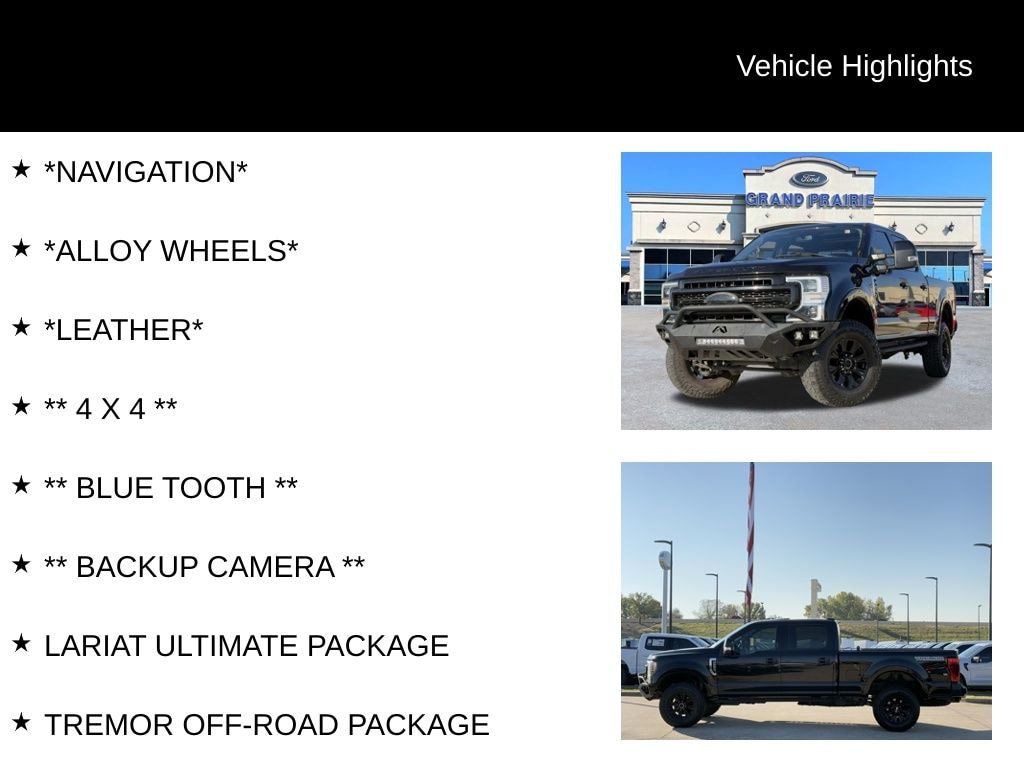 Used 2020 Ford F-250 Lariat Truck Crew Cab