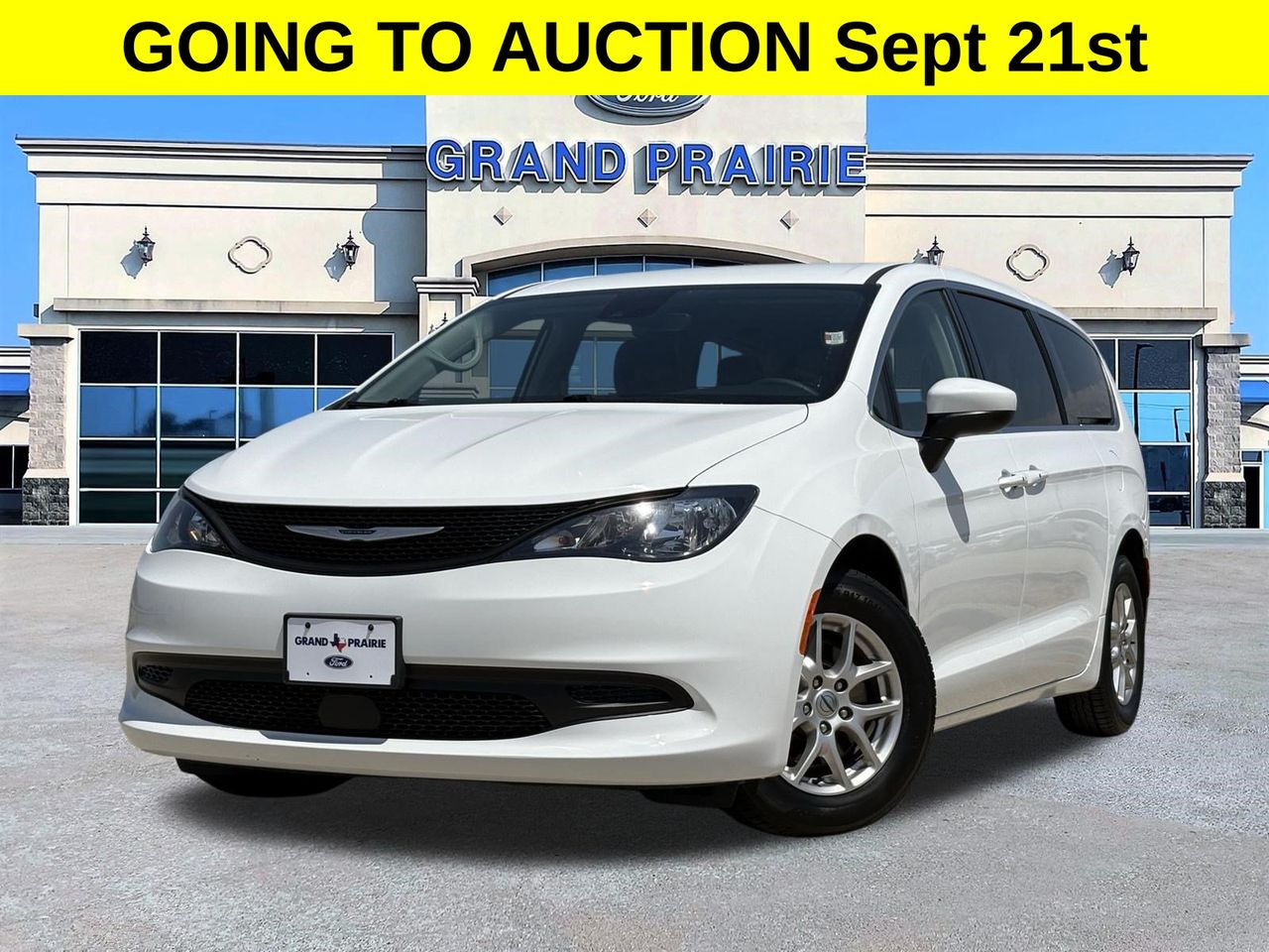 Bright White 2023 Chrysler Voyager Minivan Front-Wheel Drive 9-Speed Automatic