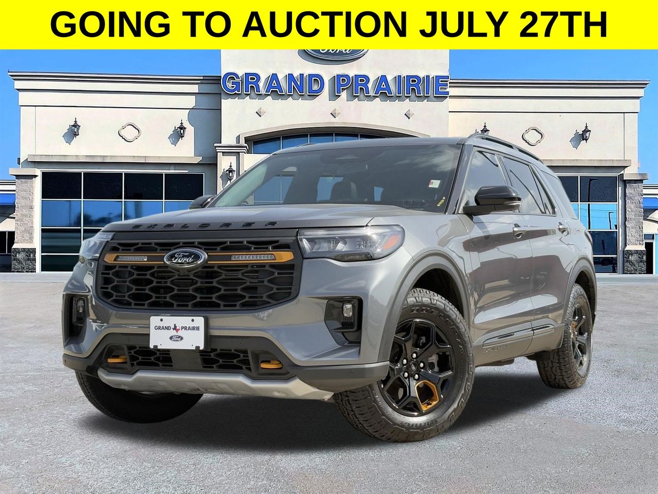 Gray Metallic 2026 Ford Explorer SUV / Crossover All-Wheel Drive Automatic
