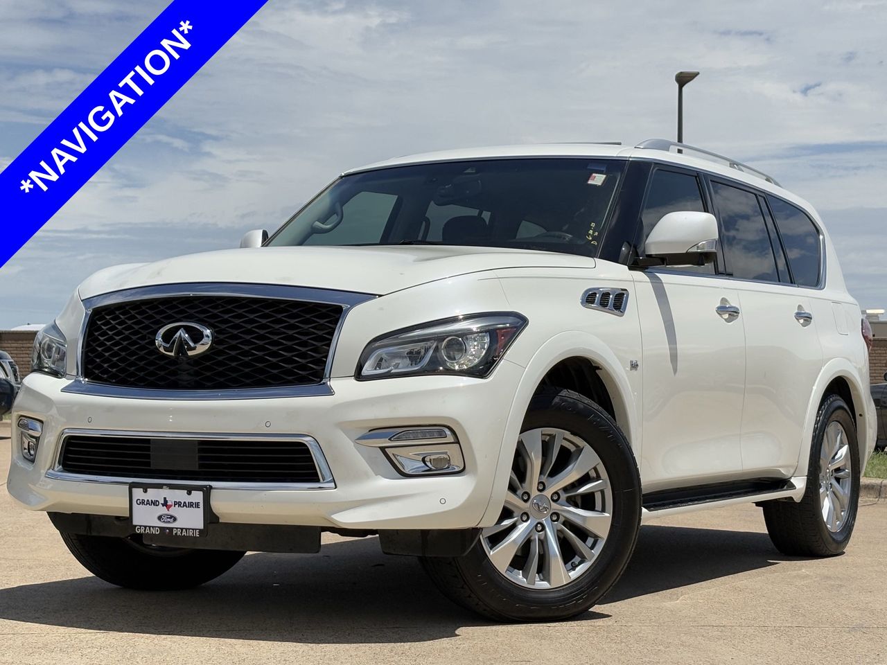 Used 2017 INFINITI QX80 Base with VIN JN8AZ2NF0H9640658 for sale in Grand Prairie, TX