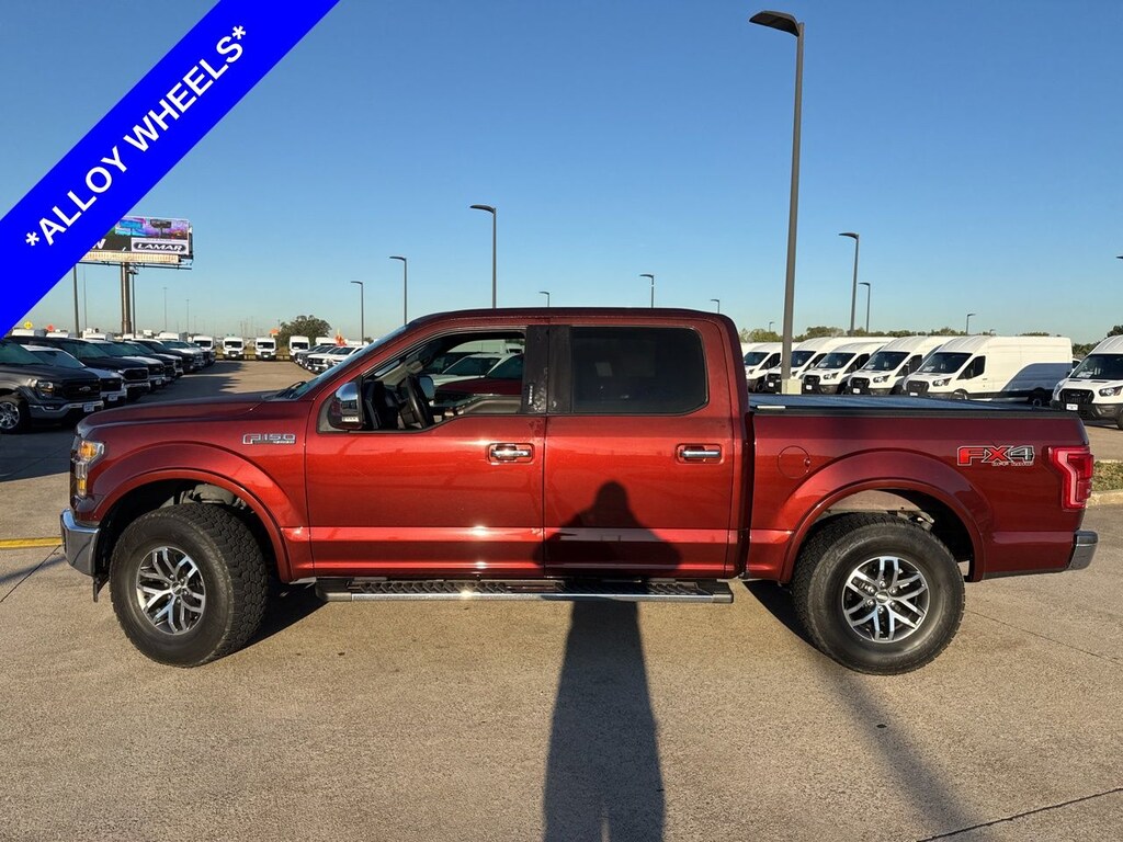 Used 2017 Ford F-150 Lariat Truck SuperCrew Cab