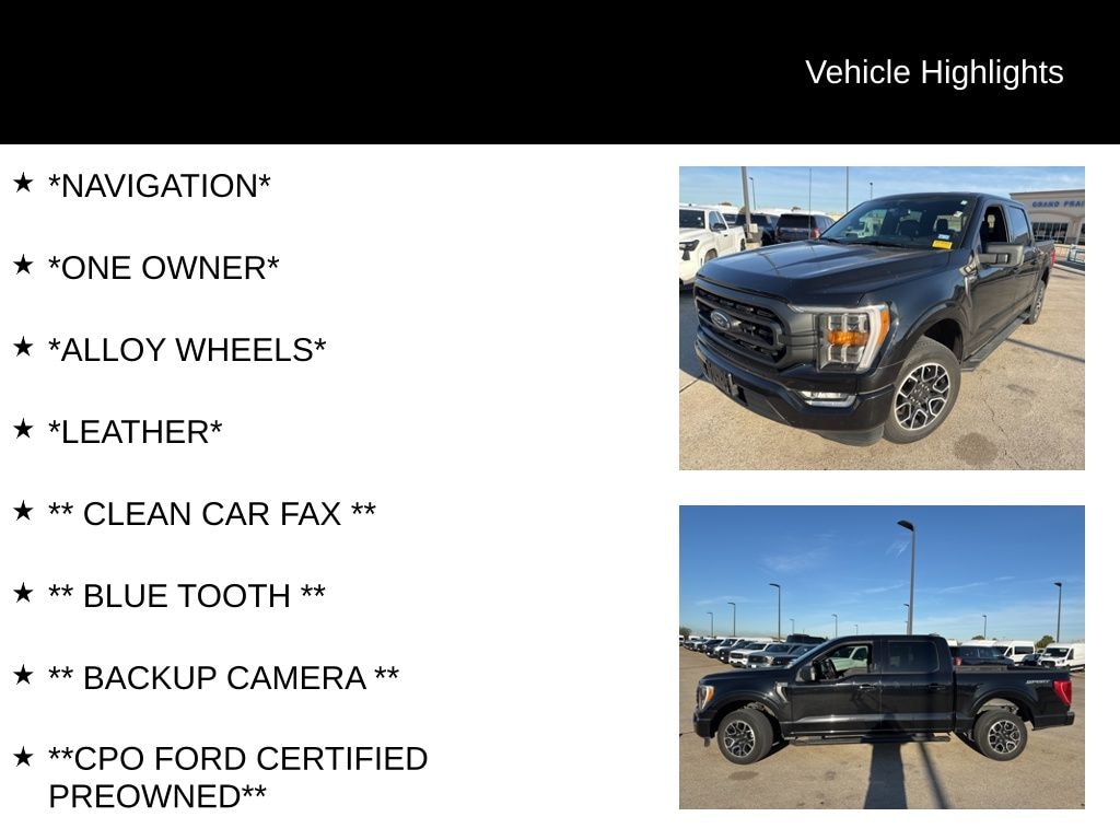 Certified 2021 Ford F-150 XLT Truck SuperCrew Cab