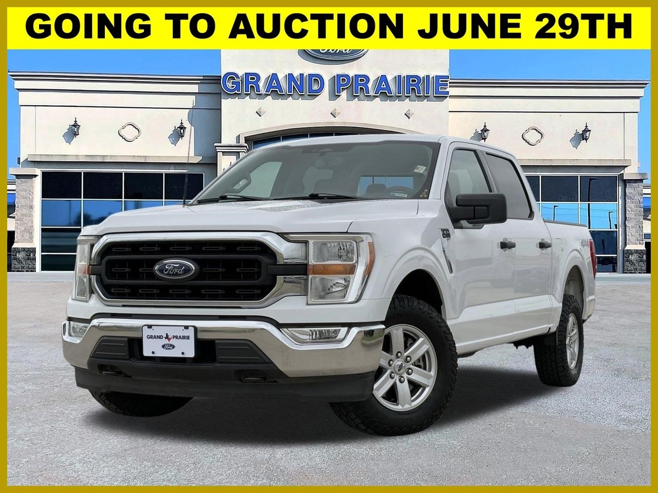 Oxford White 2022 Ford F-150 Pickup Truck Four-Wheel Drive Automatic