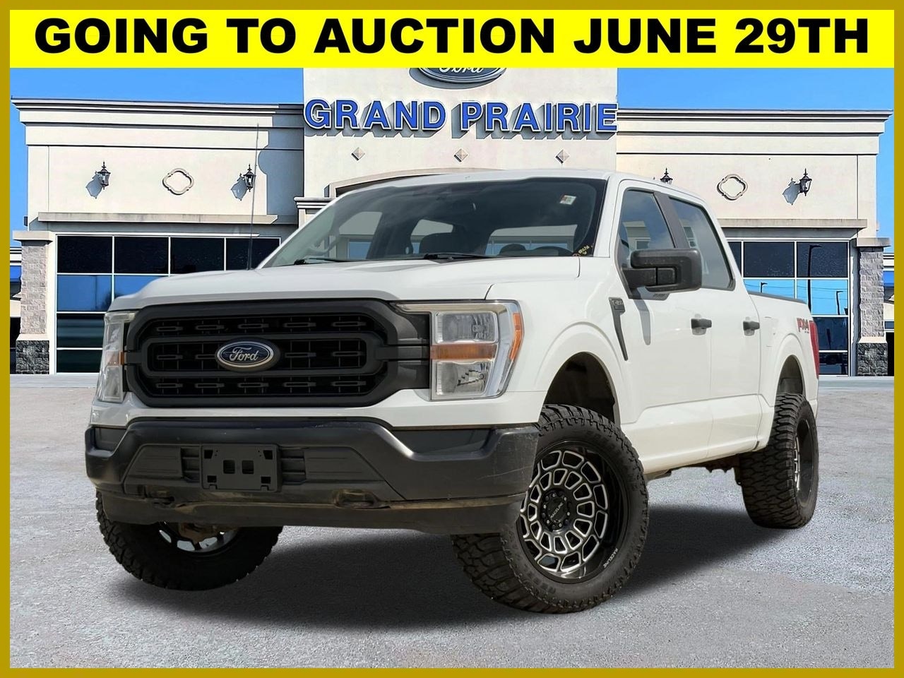 Oxford White 2021 Ford F-150 Pickup Truck Four-Wheel Drive Automatic