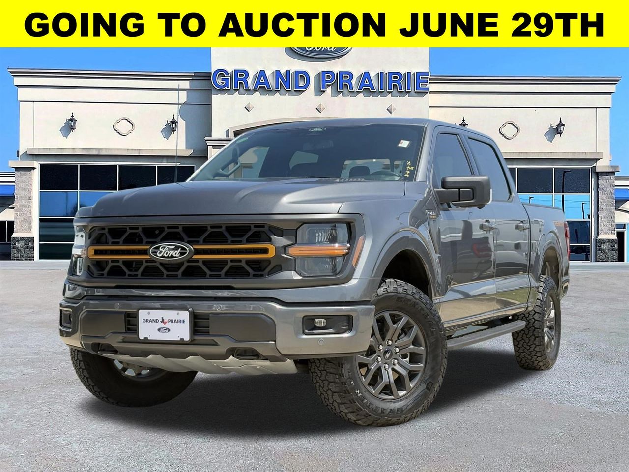 Carbonized Gray 2025 Ford F-150 Pickup Truck Four-Wheel Drive Automatic